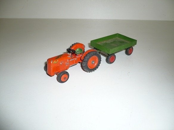Tekno Denmark  Ferguson Tractor met aanhanger, Ophalen of Verzenden, Gebruikt, Hijskraan, Tractor of Landbouw, Tekno