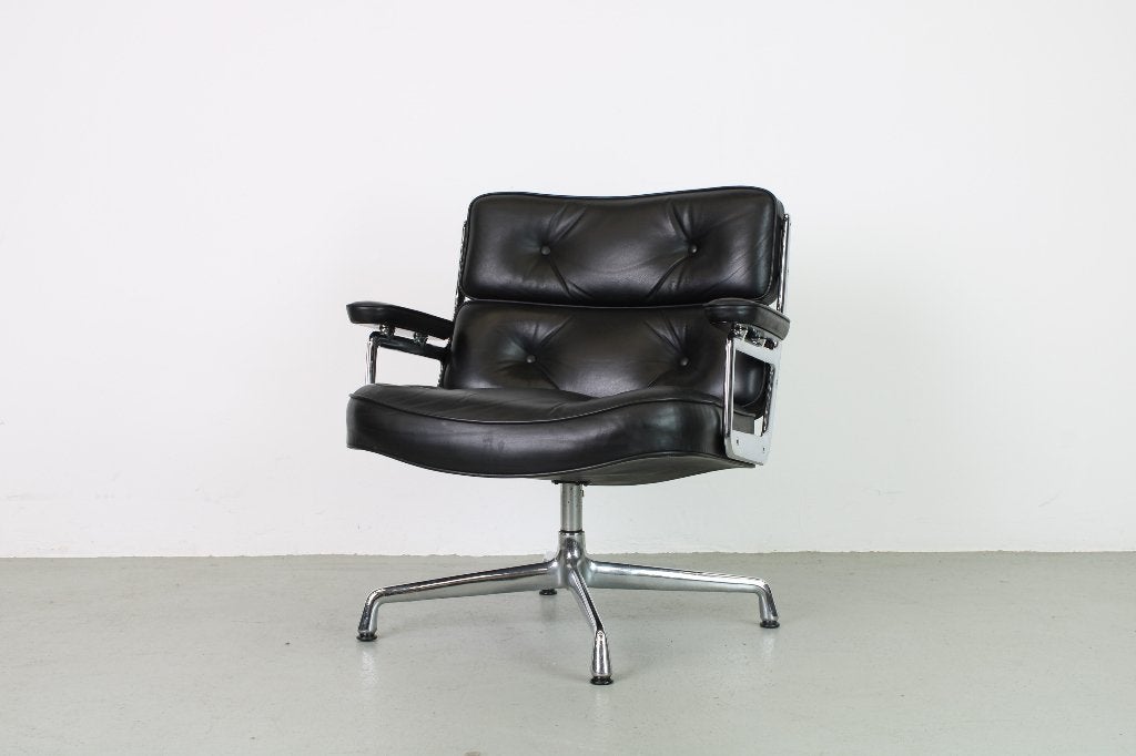 Vitra Lobby Chair ES 105 (fauteuil), Ophalen, Gebruikt, Minder dan 75 cm, Leer