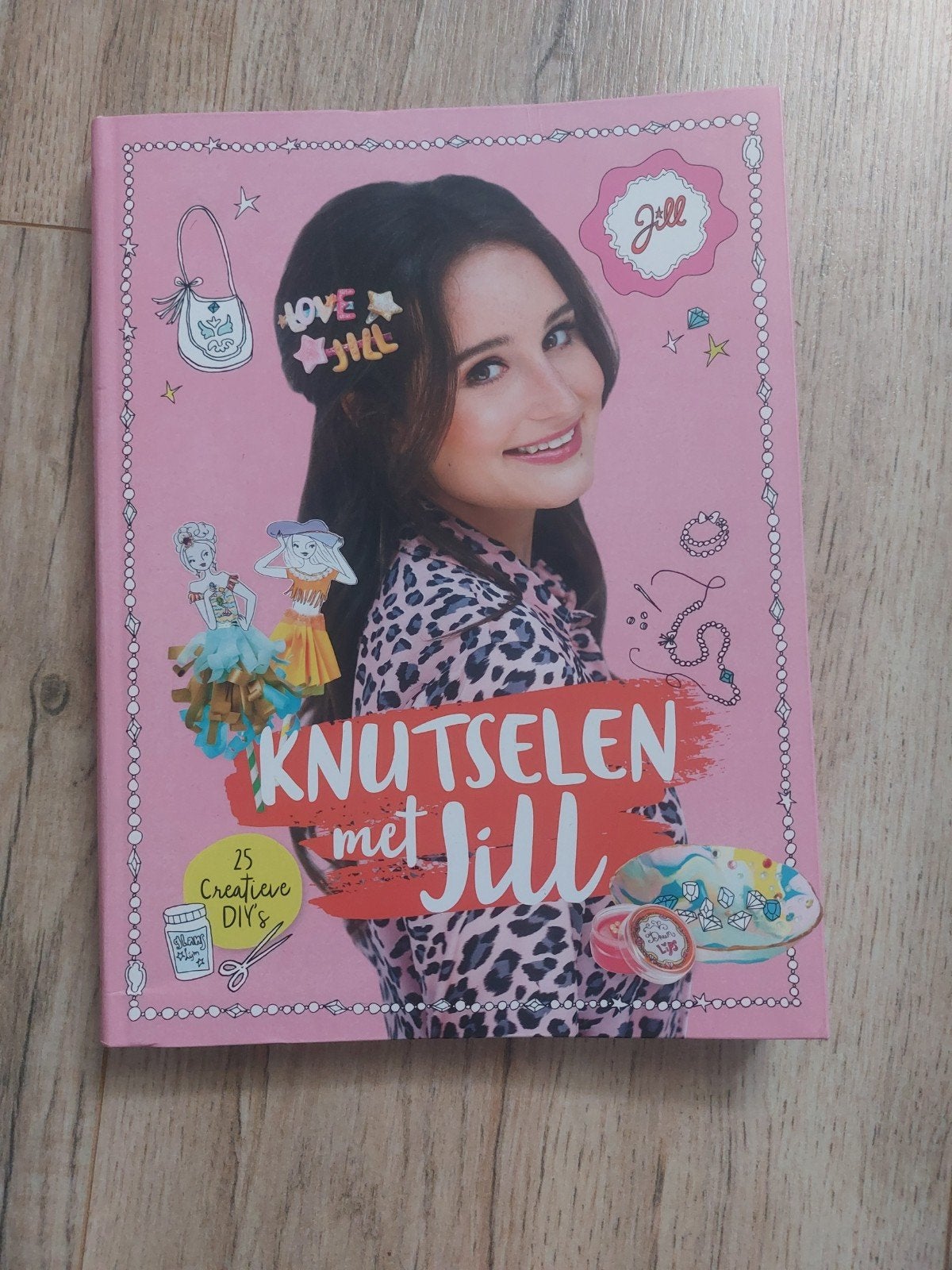 Knutselen met Jill - 25 Creatieve DIY's, Hobby en Vrije tijd, Roze, Gebruikt, Overige thema's, Ophalen of Verzenden