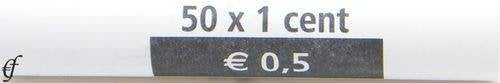 Muntrol 50x 1 Eurocent Nederland 2005 - UNC - Niet Blind, Verzenden, Overige landen, 1 cent, Setje
