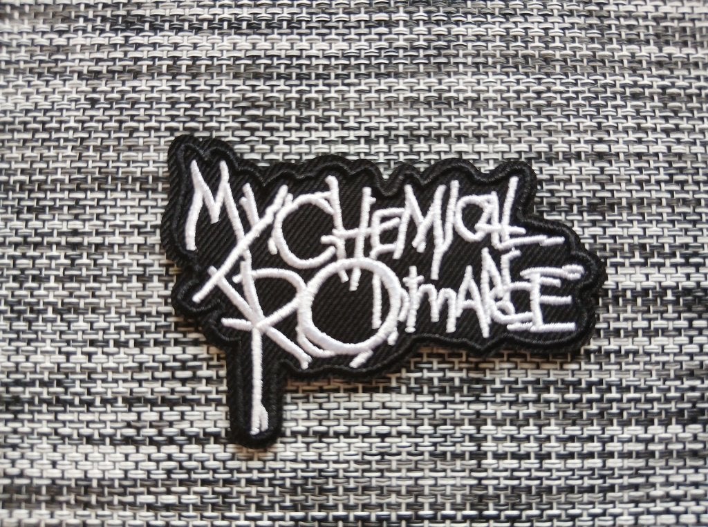 My Chemical Romance  leuke  shaped patch m184, Ophalen of Verzenden, Nieuw, Kleding