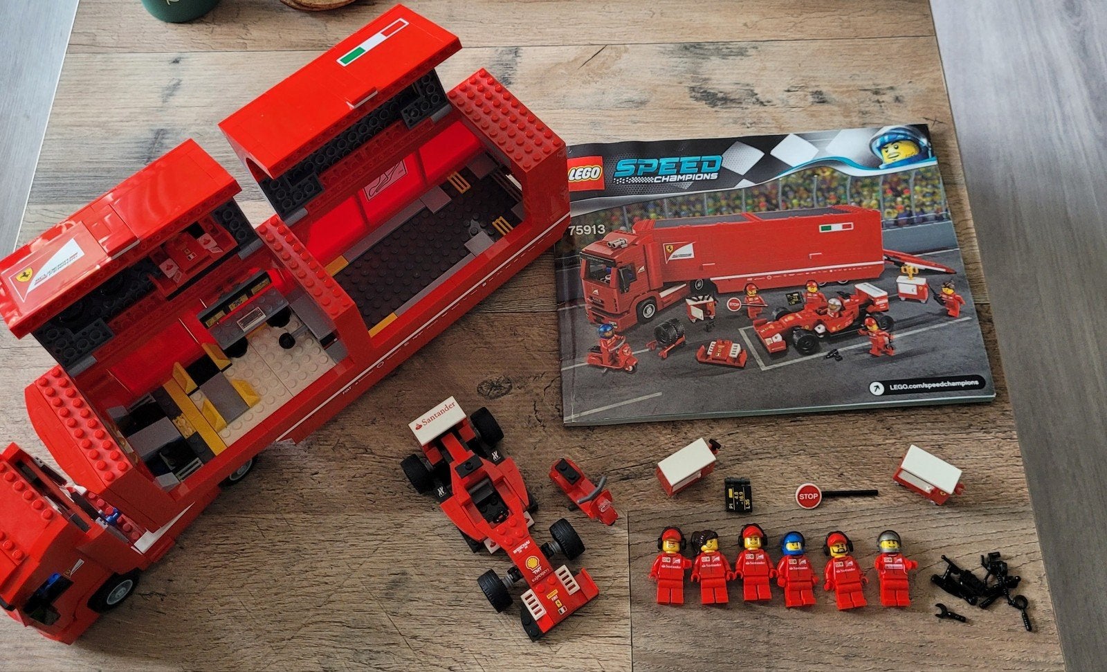 Lego Speed Champions 75913 Ferrari F14 T & Scuderia Truck, Ophalen of Verzenden