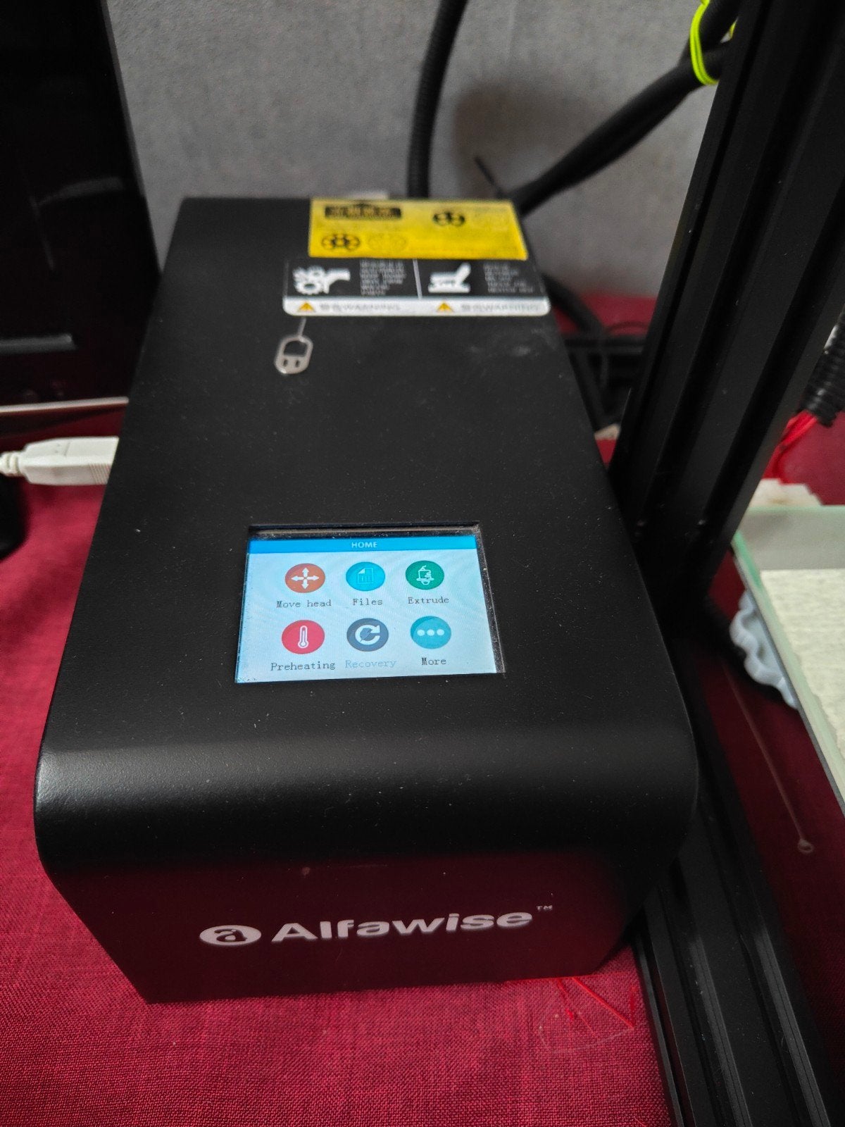 Alfawise U20 3D printer - Grote bouwvolume, Computers en Software, 3D Printers, Ophalen of Verzenden, Gebruikt