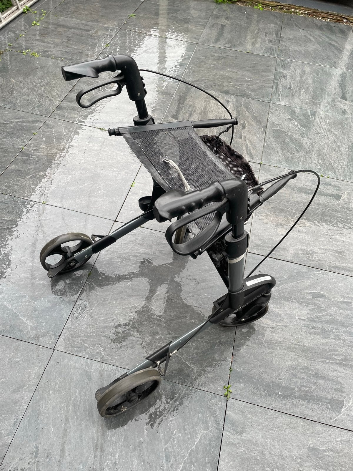 Rollator inklapbaar, Ophalen of Verzenden, Lichtgewicht, Gebruikt