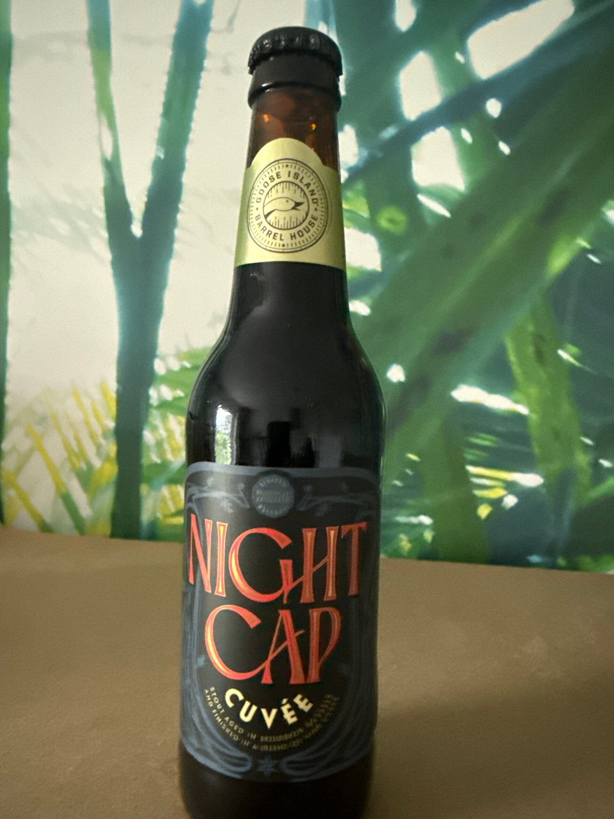 Goose Island: Night Cap Cuvee, Verzamelen, Ophalen of Verzenden, Nieuw, Flesje(s), Overige merken