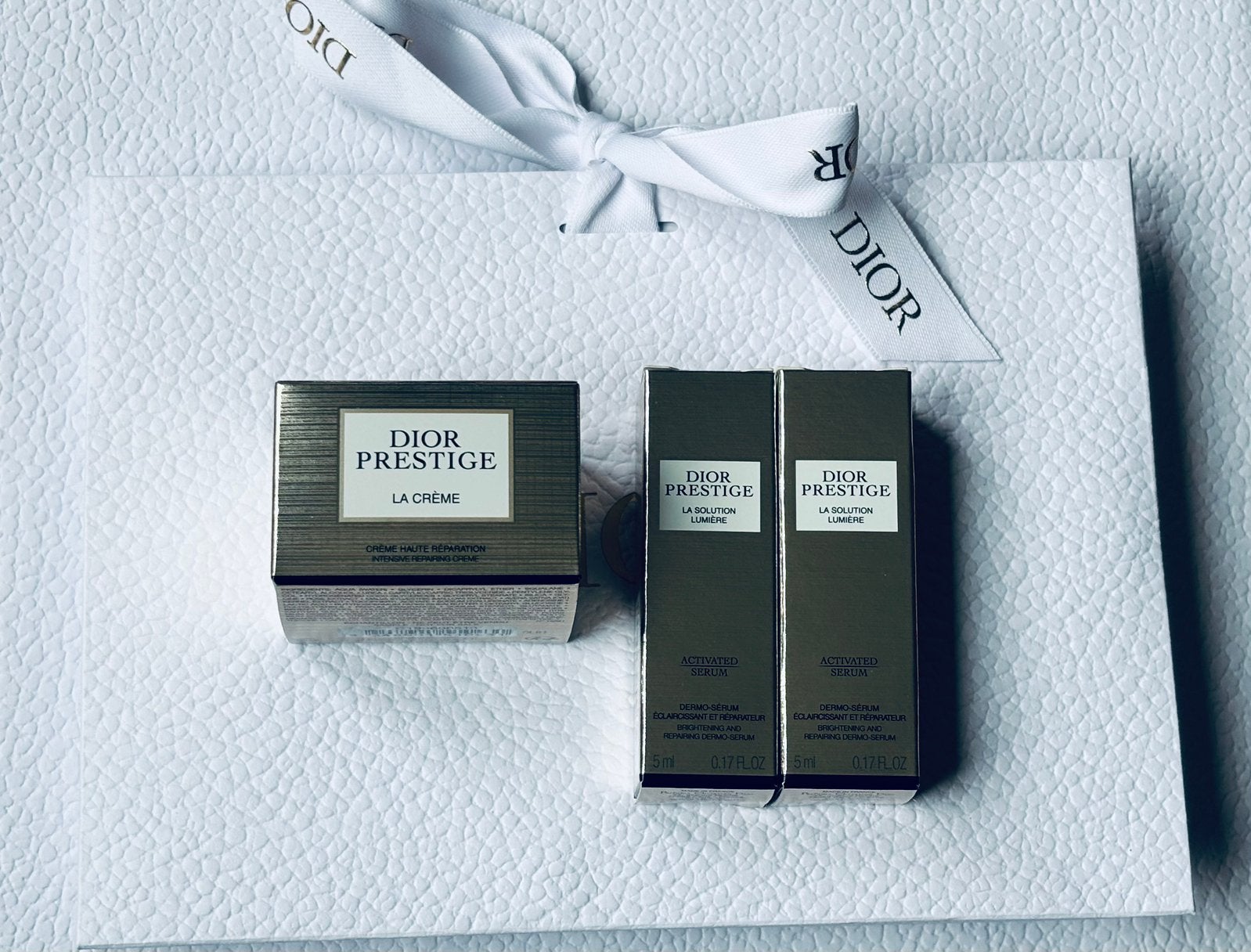 Dior Prestige la crème + serum la solution lumière Nieuw, Verzenden, Nieuw, Gehele gezicht