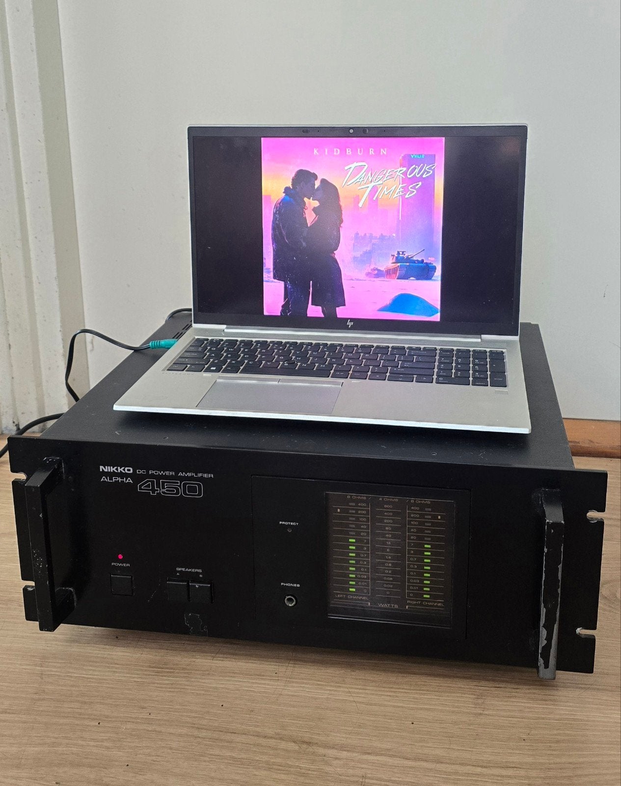 Nikko Alpha 450 DC Power Amplifier - Vintage Versterker, Audio, Tv en Foto, Gebruikt, 120 watt of meer, Stereo, Ophalen