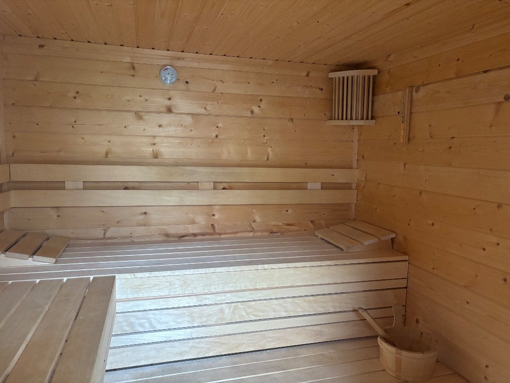 Sauna, Sport en Fitness, Sauna, Ophalen, Zo goed als nieuw, Fins of Traditioneel, Complete sauna