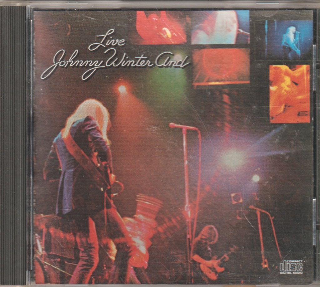 Johnny Winter - Live, Johnny Winter and, Gebruikt, Blues Rock, Ophalen of Verzenden, Live-album