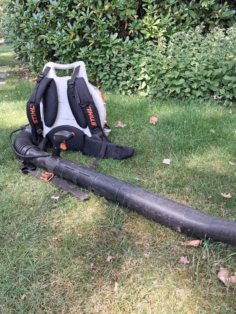 Bladblazer, Ophalen, Ruggedragen, Zo goed als nieuw, Stihl