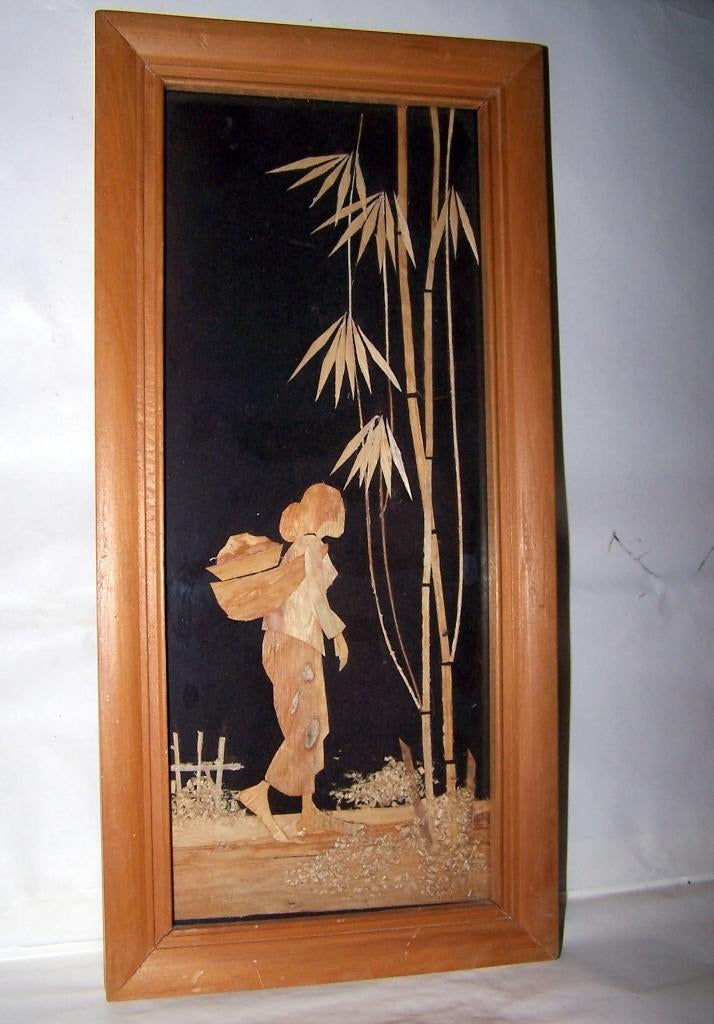 Prachtig Aziatisch kunstwerk. 40x20cm. Nwst., Ophalen of Verzenden