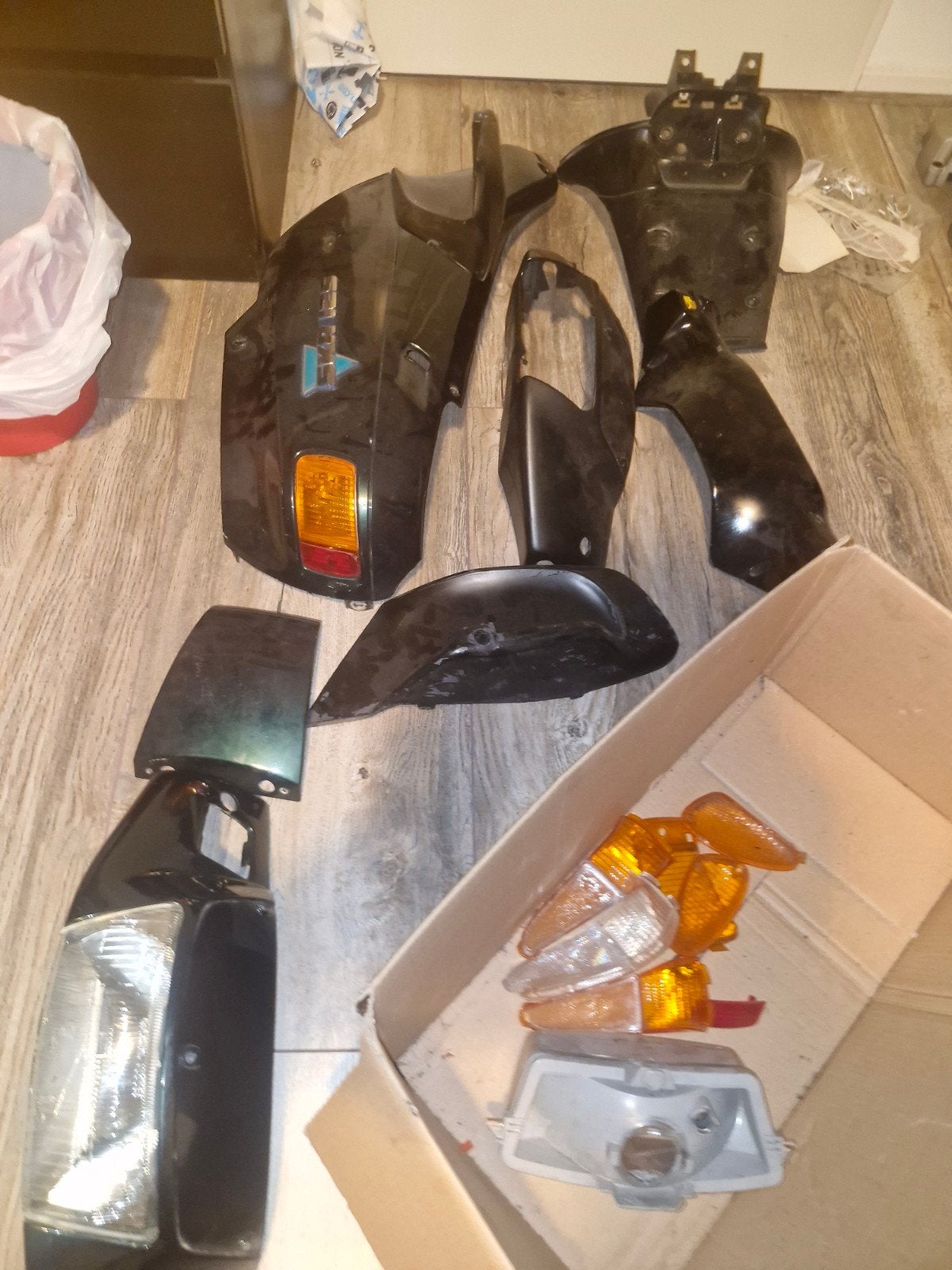piaggio Skr/Skipper kappen, Ophalen of Verzenden, Zo goed als nieuw, Uitlaat, Piaggio