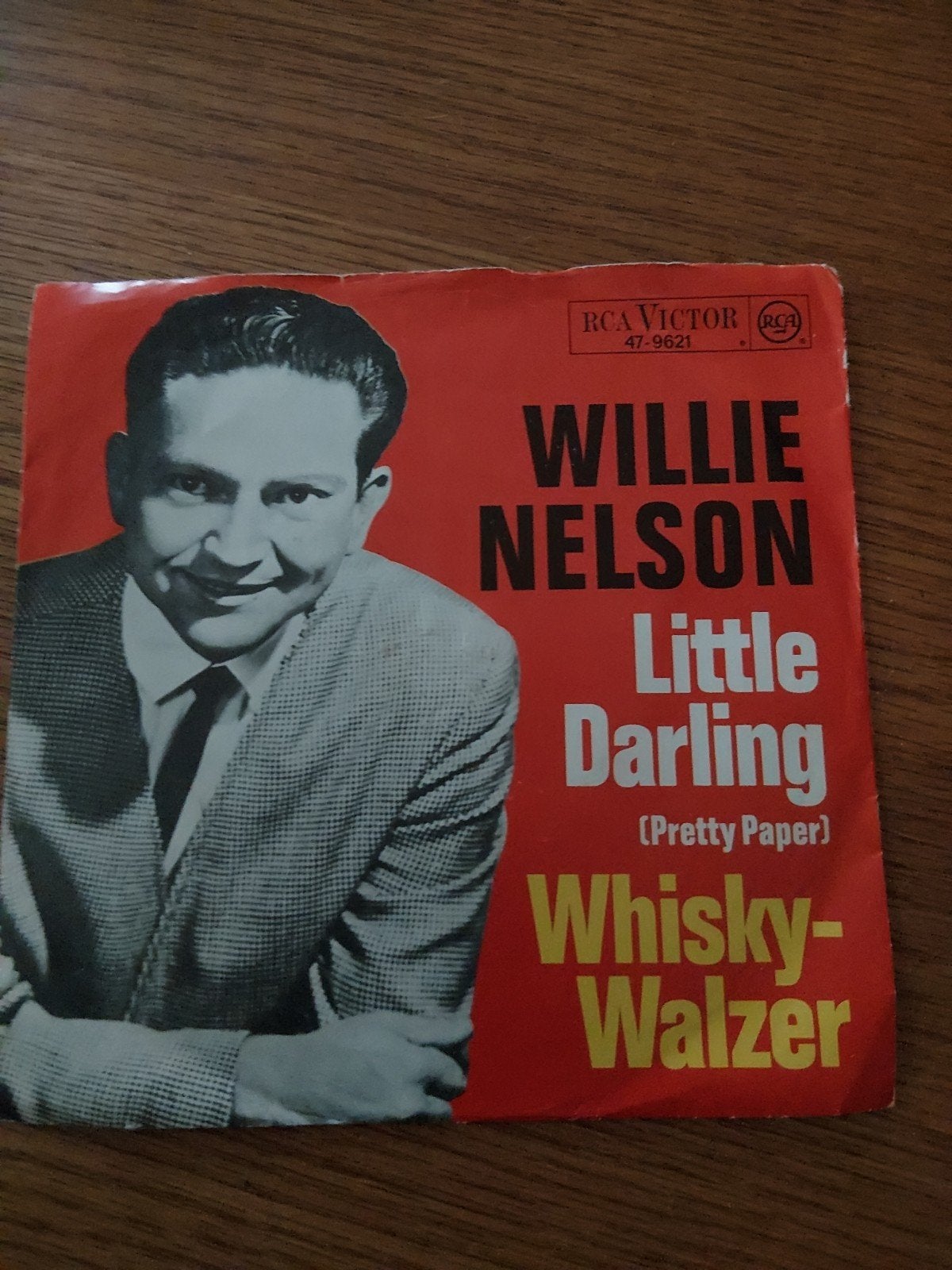Willie Nelson  Little Darling / Whisky-Walzer (7 inch vinyl), Gebruikt, 7 inch, EP, Country en Western