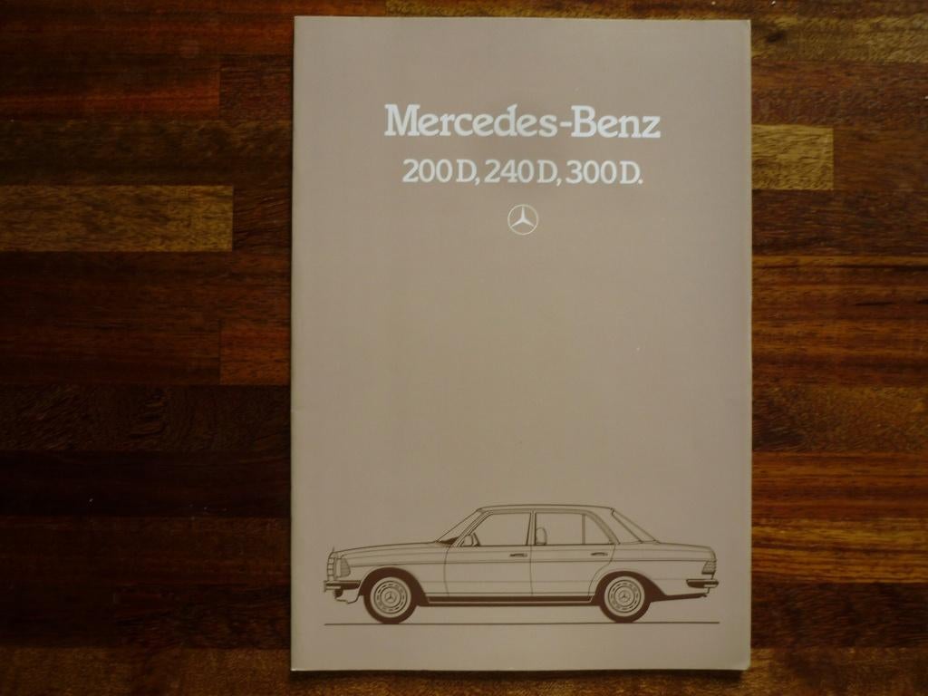 Mercedes-Benz 200D, 240D, 300D (1983/1984), Ophalen of Verzenden, Nieuw, Mercedes