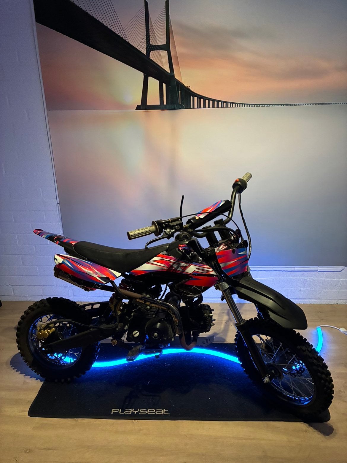 Pitbike 125cc, Fietsen en Brommers, Schijfrem, 125 cc, Ophalen of Verzenden, Pitbike