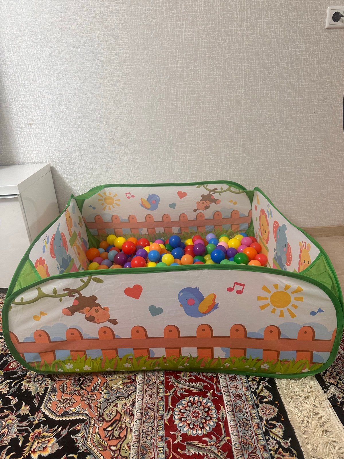 Ballenbak met ballen voor baby's en peuters, Ophalen of Verzenden, Gebruikt, Overige typen