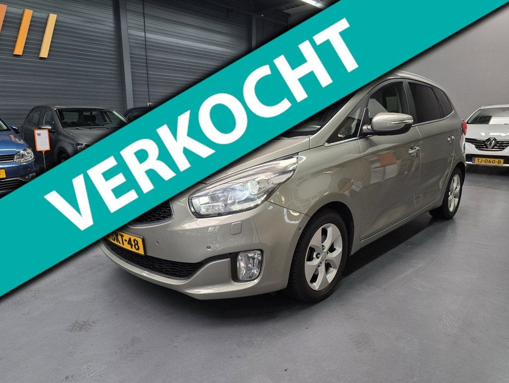 Kia Carens 2.0 GDi Premium Pack LEDER XENON KELESS NAP NL AU, Euro 5, Gebruikt, 4 cilinders, 7 stoelen