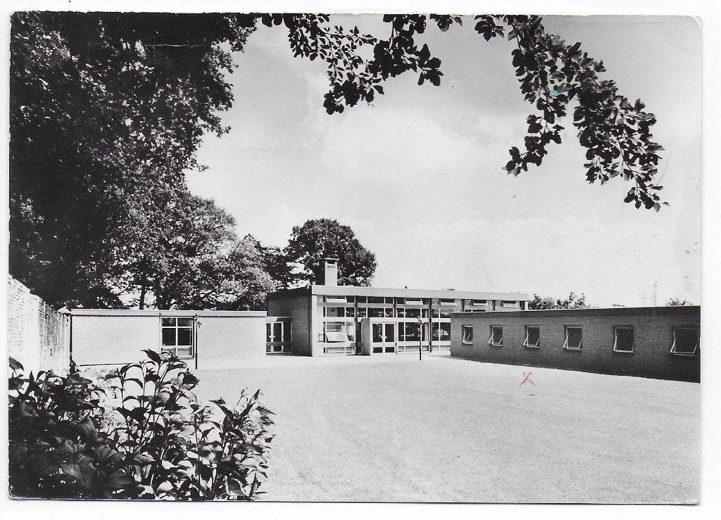 Berg en Dal Volkshogeschool Gelopen Ansichtkaart ( B5687 ), Ophalen of Verzenden, 1960 tot 1980, Gelopen, Gelderland