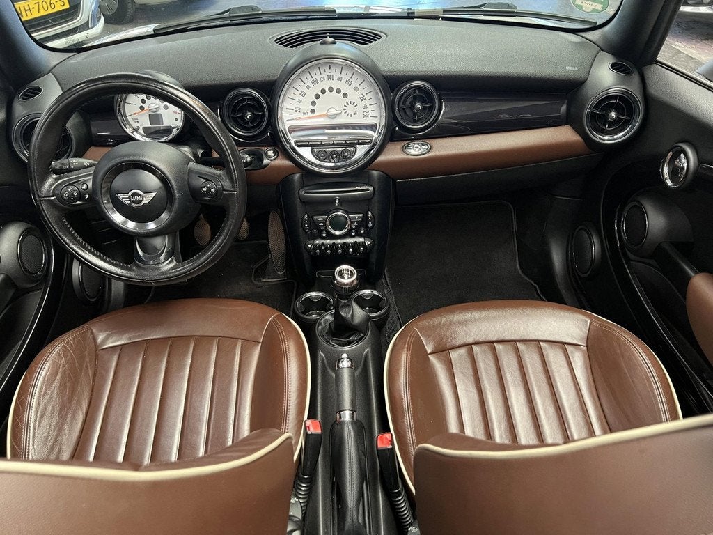 Mini Mini Cabrio 1.6 Cooper Pepper 2e eigenaar - Airco - Cru, Auto's, Mini, Euro 5, Gebruikt, 4 cilinders, Cabriolet