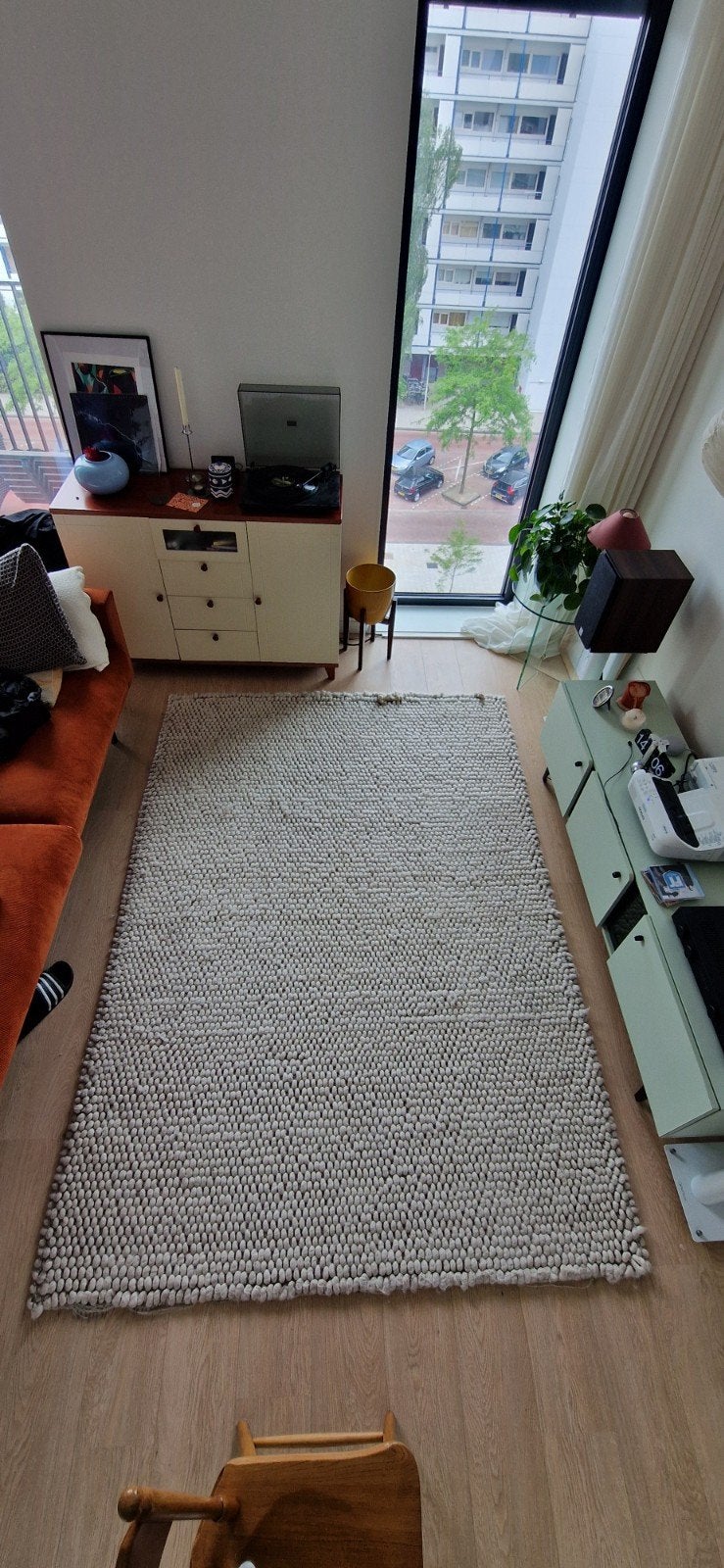 HAY Peas Vloerkleed 170x240, Huis en Inrichting, Stoffering | Tapijten en Kleden, Ophalen, 200 cm of meer, Zo goed als nieuw, 200 cm of meer