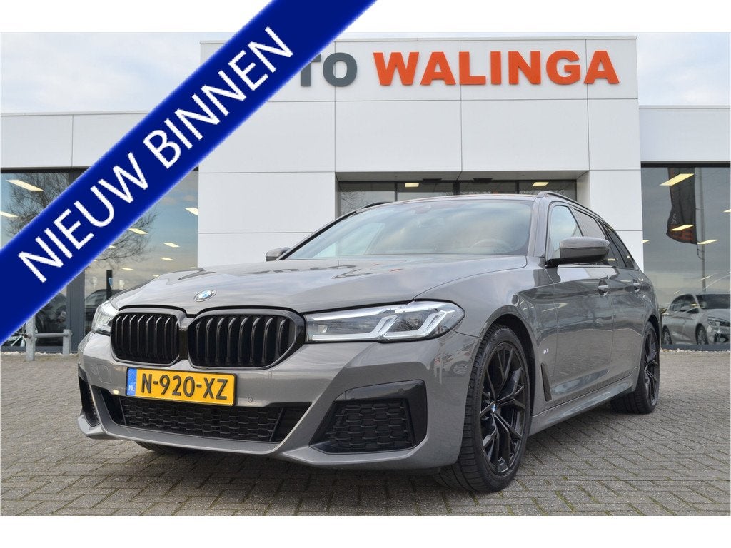 BMW 5 Serie 520 I Touring M Pakket Comfortstoelen | Stoelver, Auto's, BMW, Automaat, 1998 cc, Achterwielaandrijving, 4 cilinders