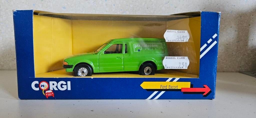 Corgi Ford Escort PTT Telecom Modelauto, Hobby en Vrije tijd, Modelauto's | 1:43, Ophalen of Verzenden, Nieuw, Auto, Corgi