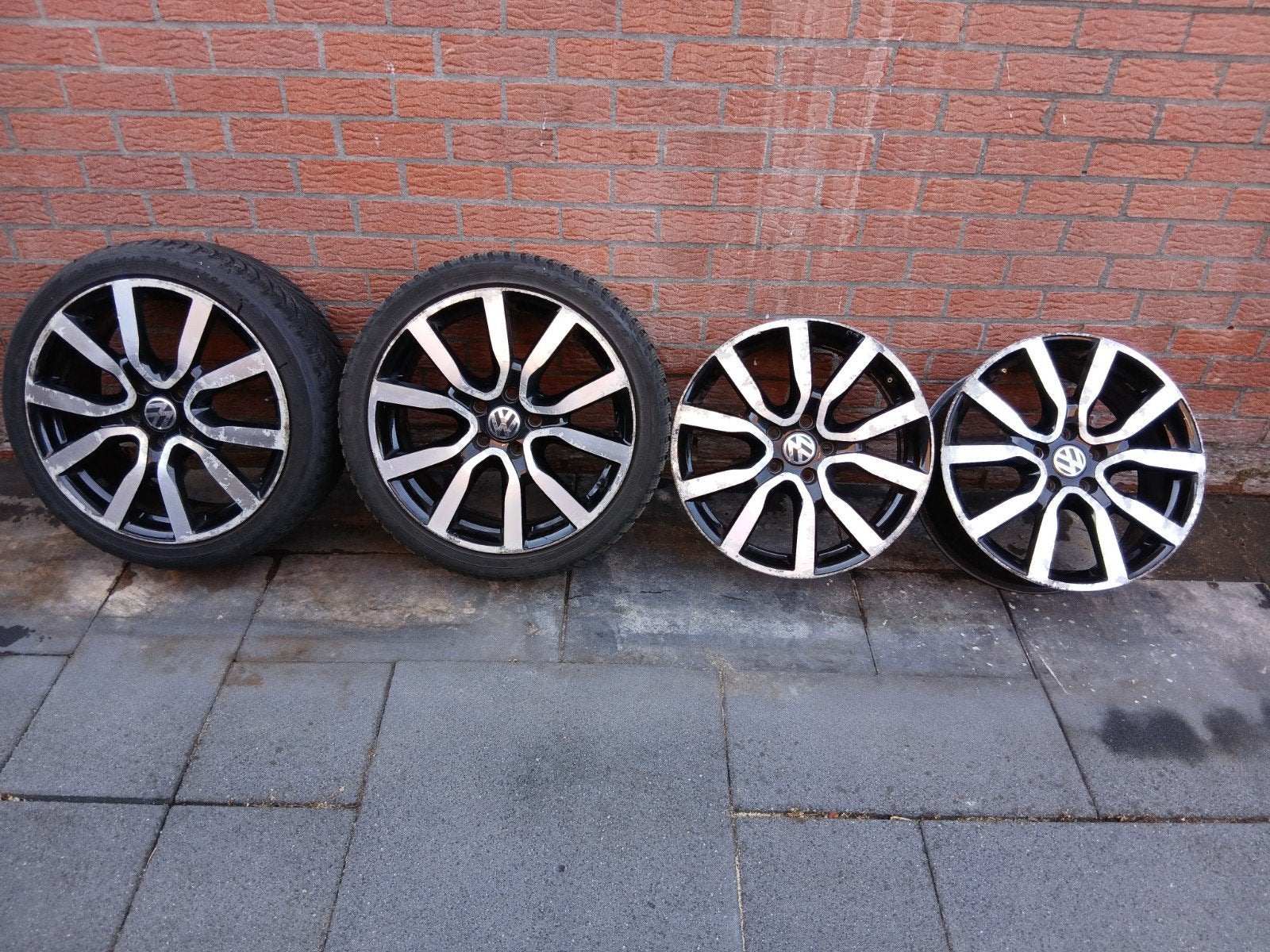 Velgen 18inch  afkomstig van vw golf gte., Auto-onderdelen, Banden en Velgen, Ophalen, 18 inch, Gebruikt, Velg(en)
