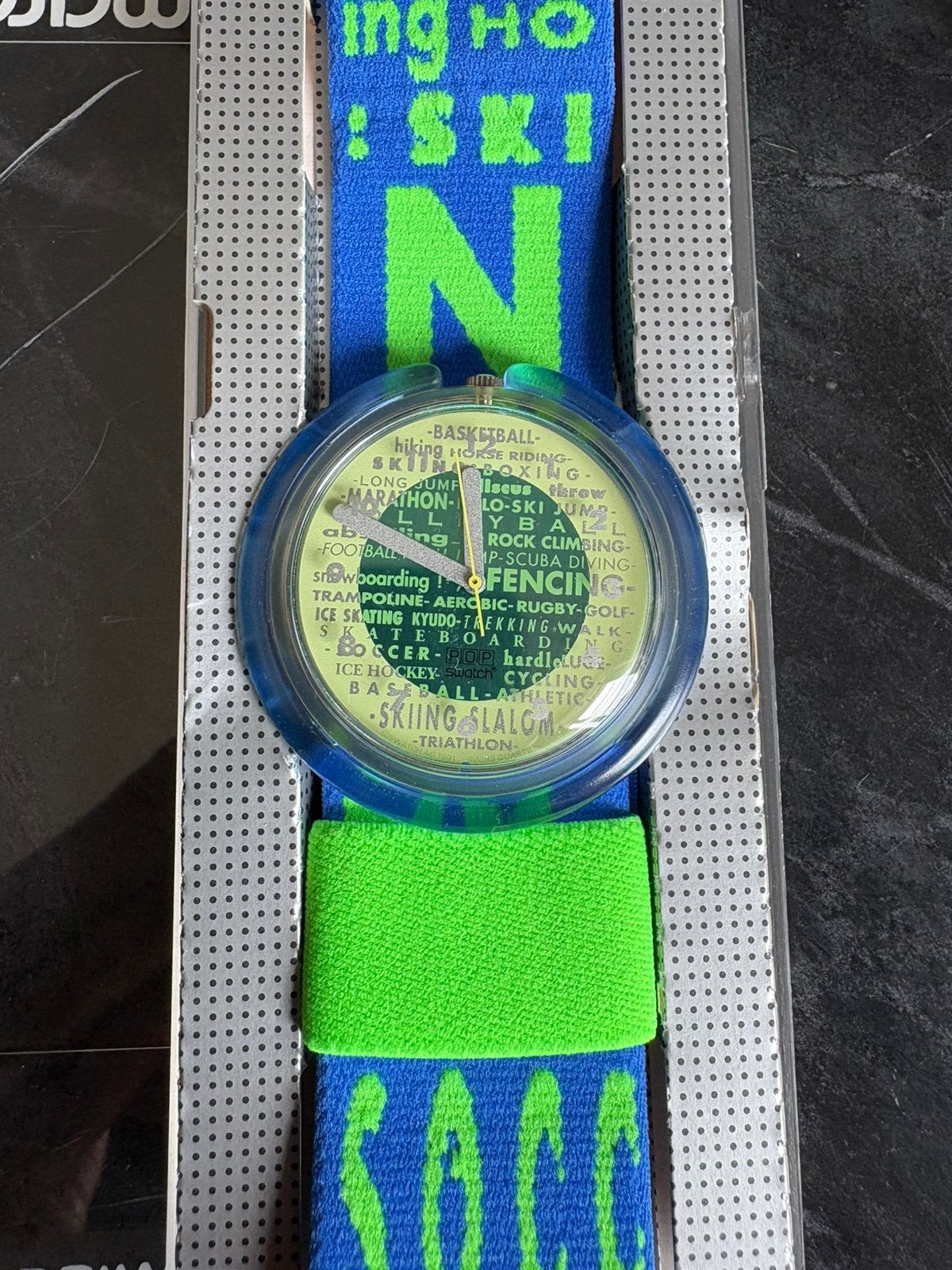 Vintage Swatch Quartz horloge Pop Sportpourri 1992 nieuw, Verzamelen, Ophalen of Verzenden, Nieuw