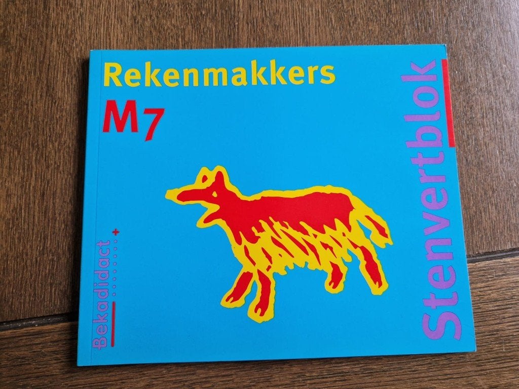 Stenvertblok Rekenmakkers M7 – Groep 7 – Ongebruikt, Boeken, Ophalen of Verzenden, Zo goed als nieuw, Overige niveaus, Nederlands