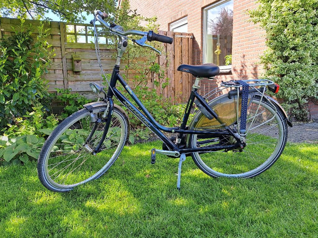 Damesfiets, Ophalen, Gebruikt, Velgrem, 47 tot 50 cm
