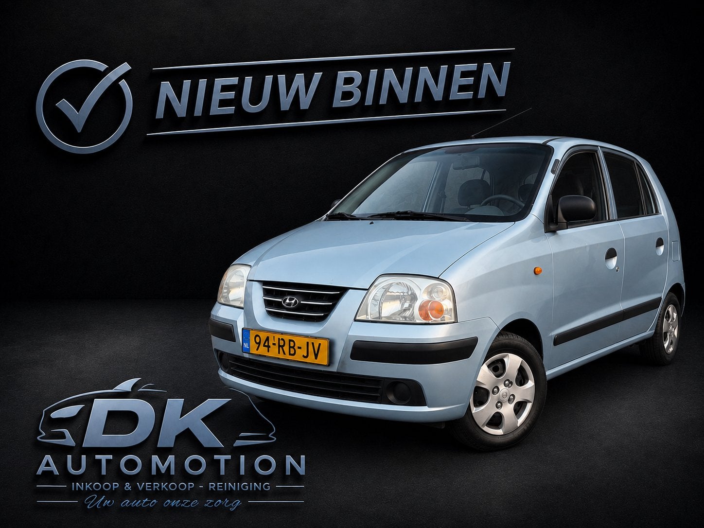 Verkocht, Auto's, Hyundai, Voorwielaandrijving, 4 cilinders, Origineel Nederlands, Bedrijf