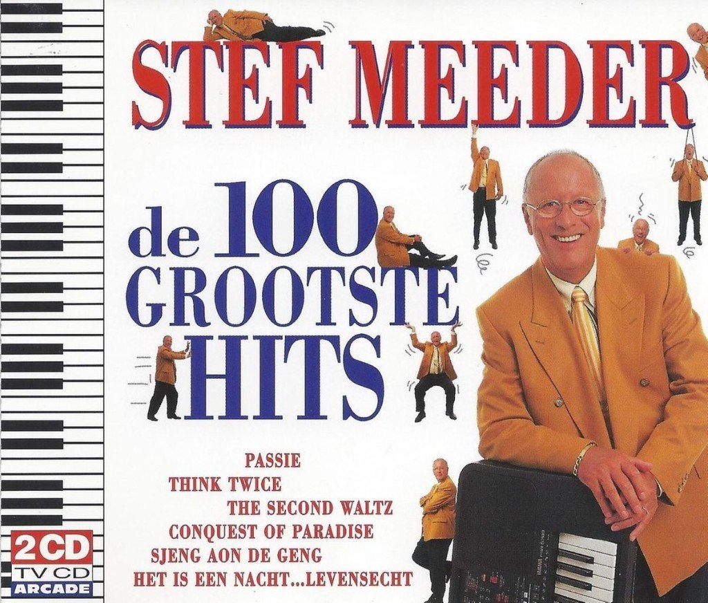 Stef Meeder - De 100 Grootste Hits Originele 2CD., Ophalen of Verzenden, Nieuw in verpakking