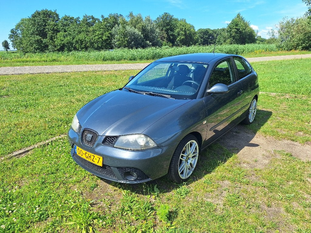 Seat Ibiza 1.6 16V | 105 pk | 2008 | Grijs, Auto's, Voorwielaandrijving, USB, 40 €/maand, 4 cilinders