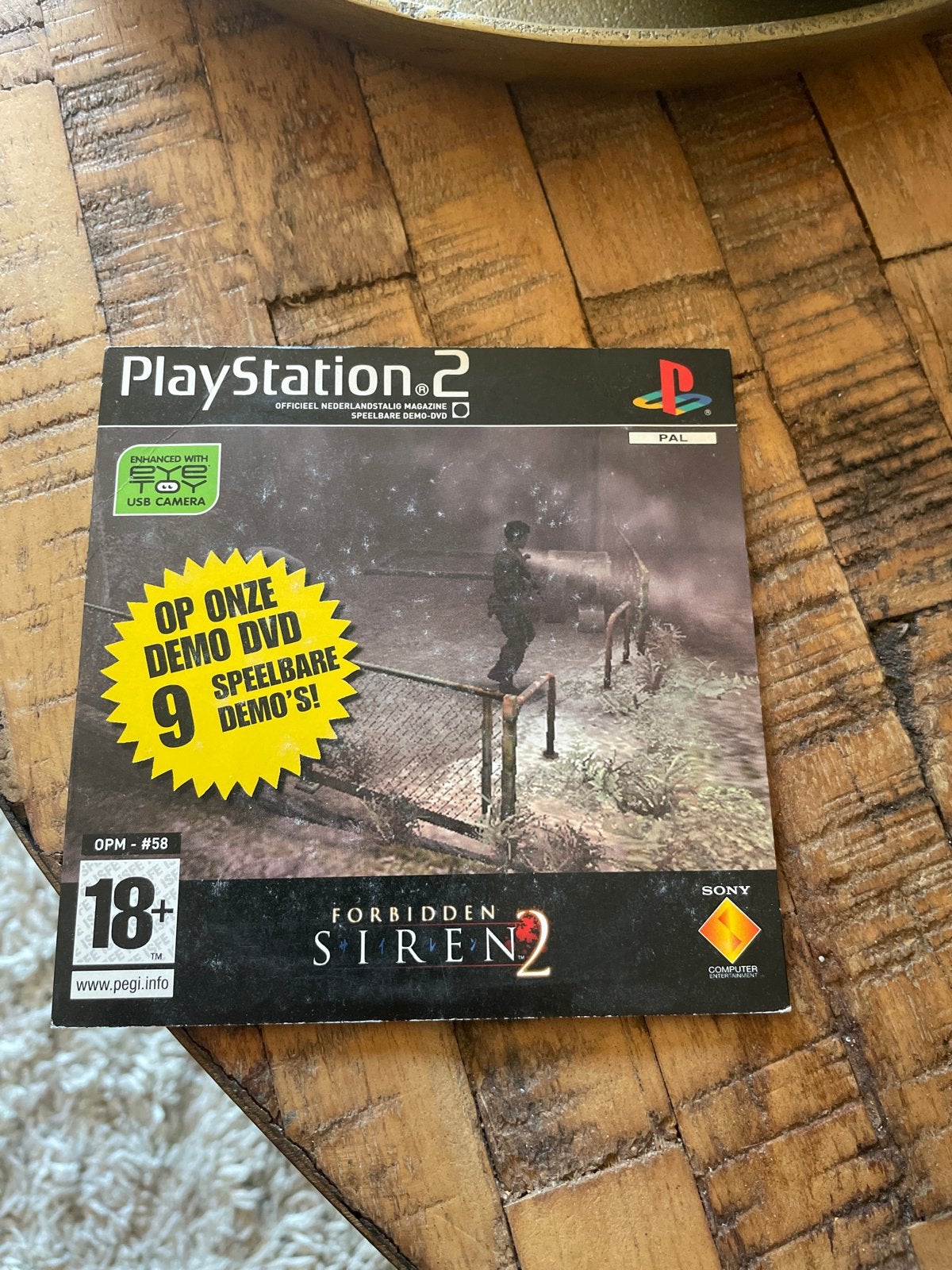 Forbidden Siren 2 PS2 Demo DVD - OPM #58, Avontuur en Actie, Gebruikt, Vanaf 18 jaar, 1 speler