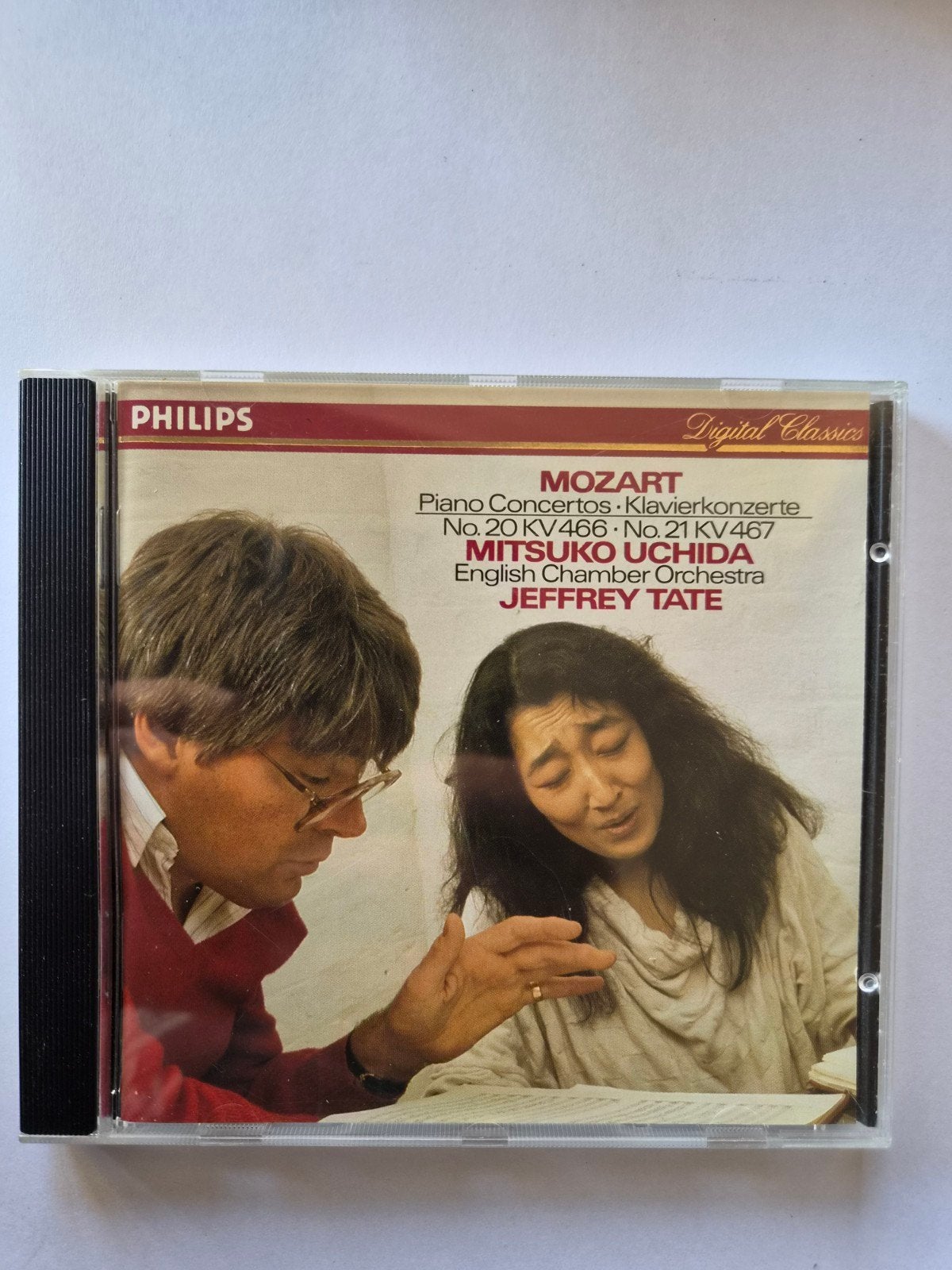 Mozart: Pianoconcerten No. 20 & 21 - Mitsuko Uchida CD, Cd's en Dvd's, Mozart, Soloconcert, Ophalen of Verzenden, Zo goed als nieuw