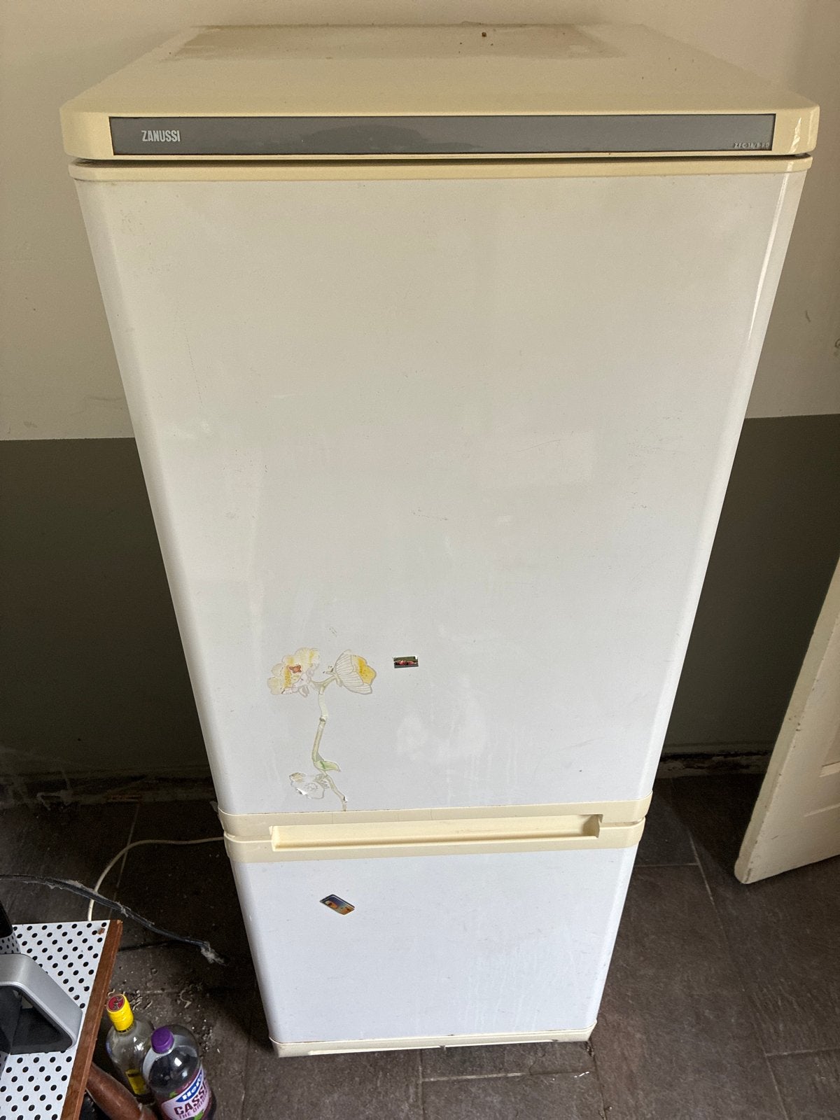 Zanussi koelkast met vriesvak - Gebruikt, Witgoed en Apparatuur, Ophalen, 150 tot 200 liter, Gebruikt, 140 tot 160 cm