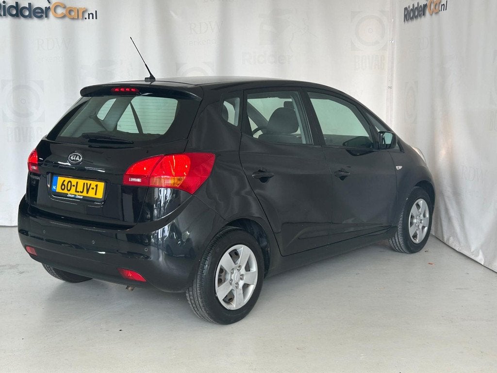 Kia Venga 1.6 CVVT X-tra|NAP|AIRCO|PARKSENS|AUTOTMAAT|1E EIG, Auto's, Kia, Euro 5, 1591 cc, 4 cilinders, Zwart