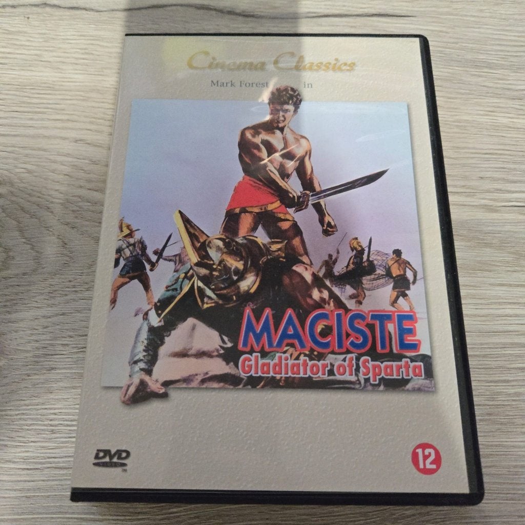 Maciste - Gladiator of Sparta, Cd's en Dvd's, Alle leeftijden, Overige genres, Ophalen of Verzenden, Zo goed als nieuw