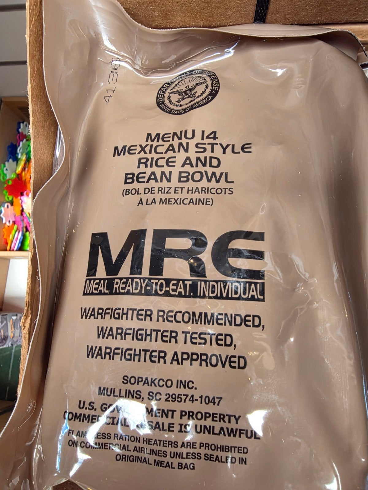 MRE (Meal, Ready to Eat) verschillende rantsoenen, ., Ophalen of Verzenden, ., Nederland