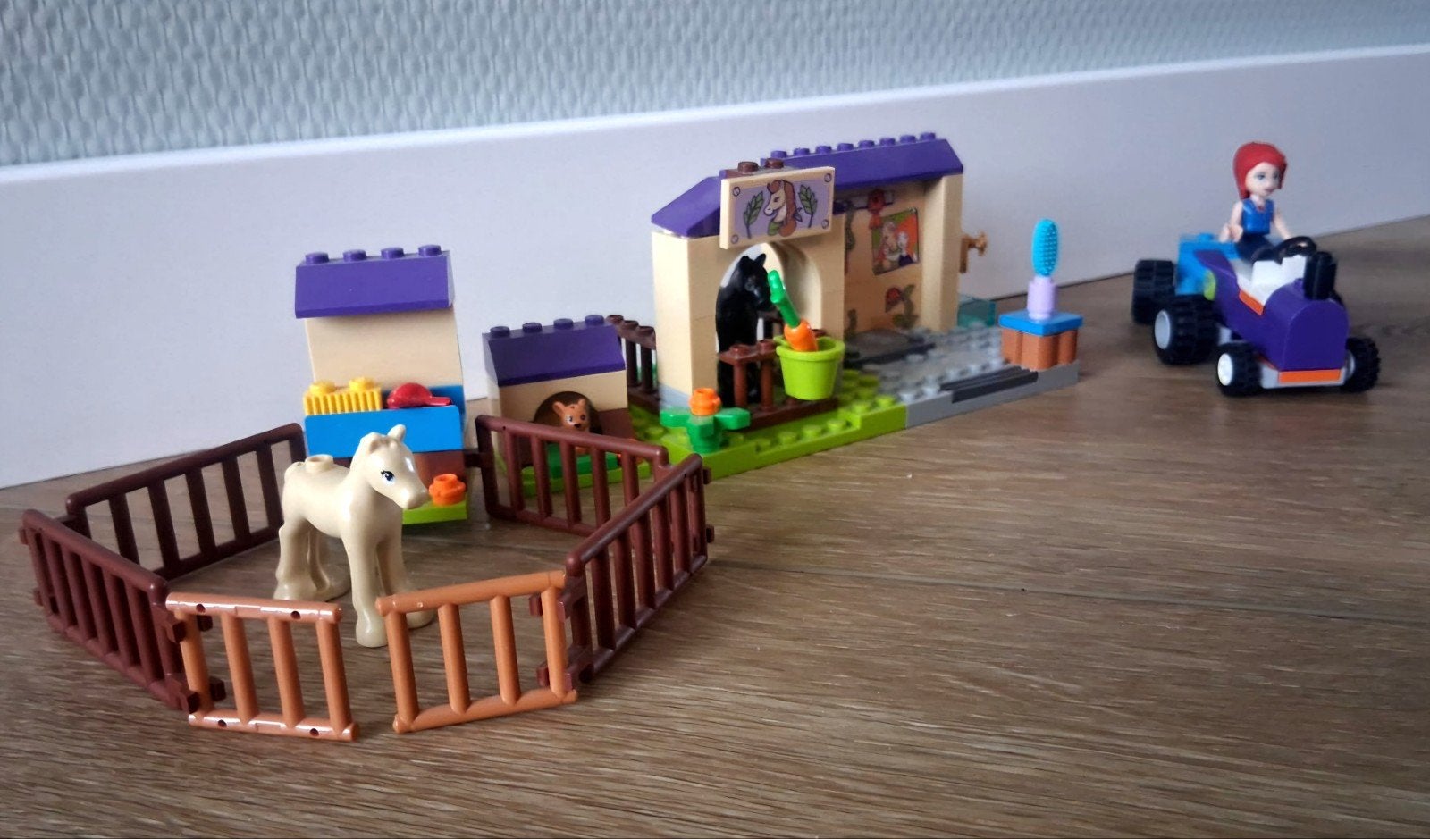 LEGO Friends Mia's Paardenstal 41361 - Compleet met doos, Ophalen of Verzenden, Zo goed als nieuw