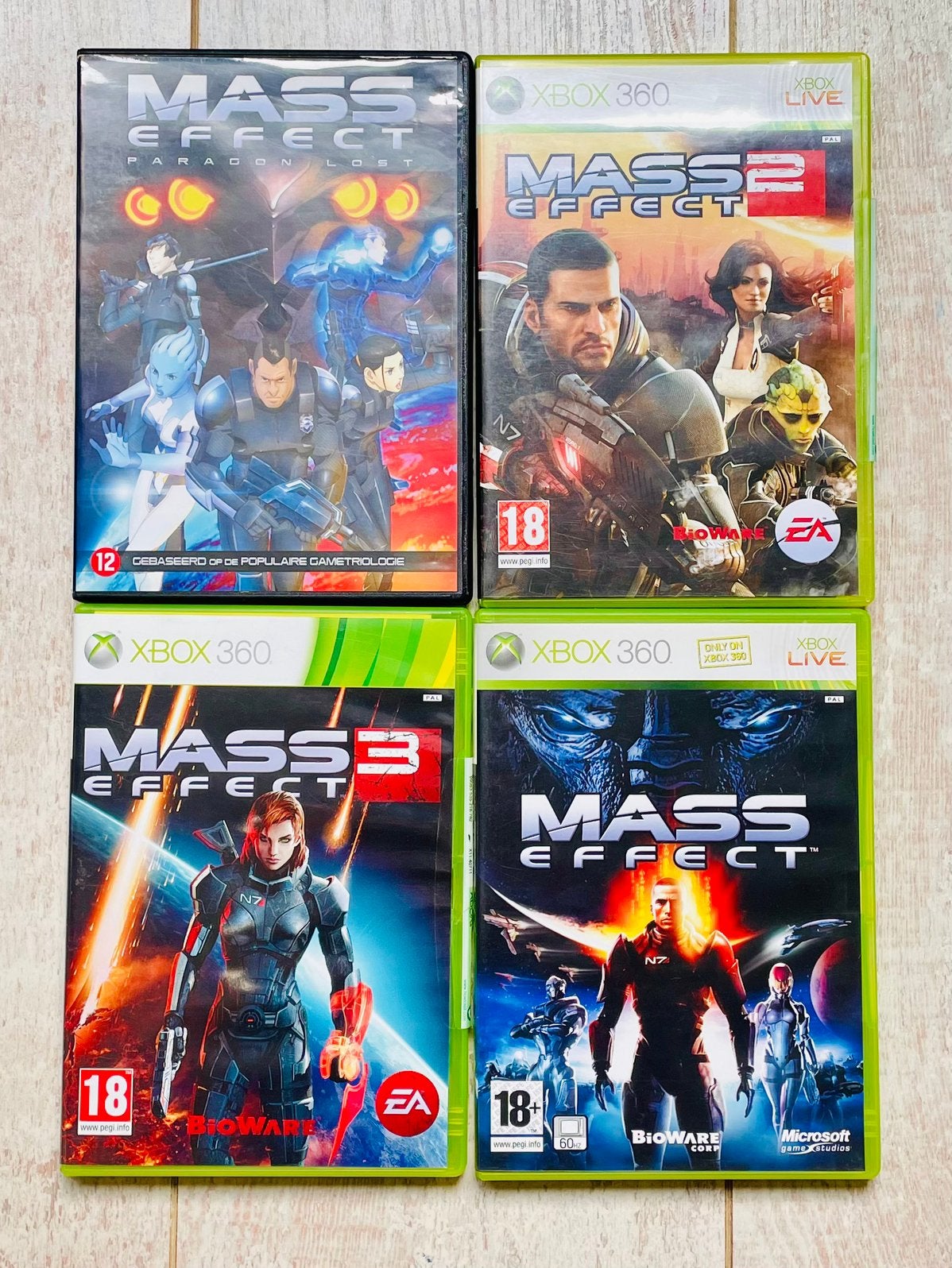 Mass Effect Trilogy + Gratis animatiefilm – Xbox 360, Ophalen of Verzenden, Zo goed als nieuw