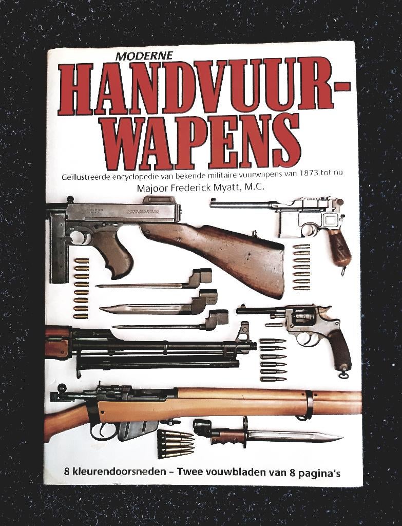 Moderne Handvuurwapens boek, Boeken, Gelezen, Niet van toepassing, Ophalen of Verzenden, Algemeen