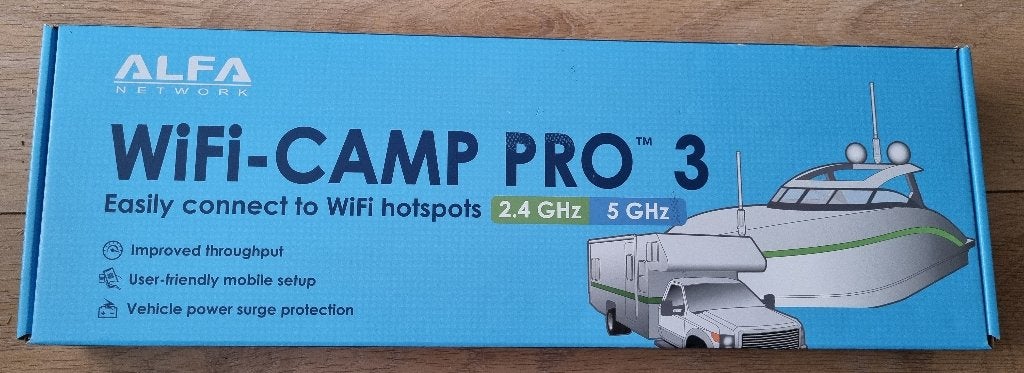 Wifi-camp pro 3, Ophalen of Verzenden, Nieuw, ALFA