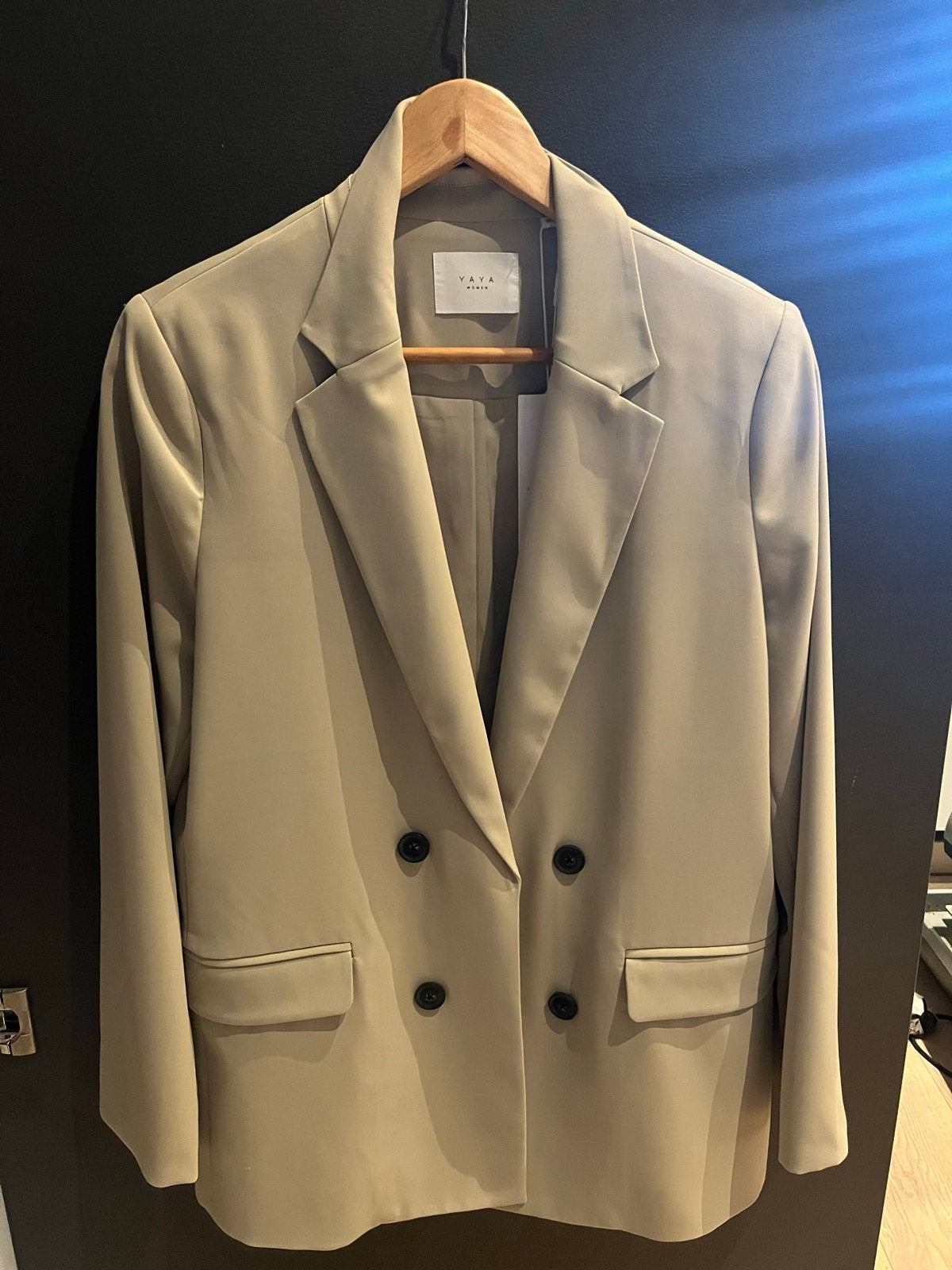 YAYA Blazer Eucalyptus Green Maat 38, Kleding | Dames, Maat 38/40 (M), Nieuw, Ophalen of Verzenden, Jasje