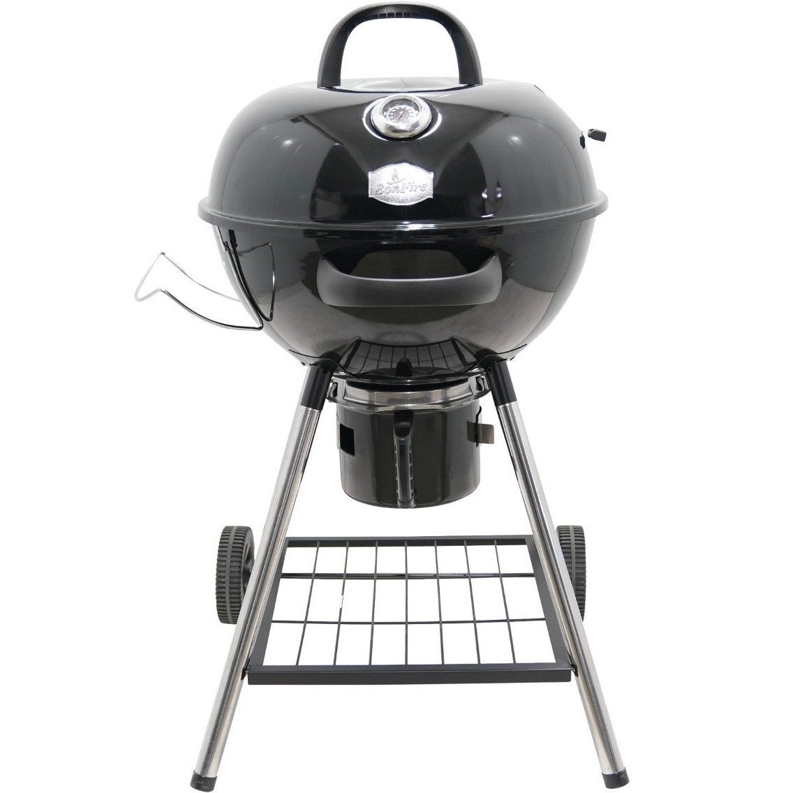 BonFire Houtskoolbarbecue premium 54cm zwart, Tuin en Terras, Houtskoolbarbecues, Ophalen, Nieuw