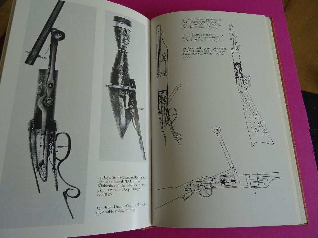 BOEK ANTIEKE WAPENS  GEWEER PISTOOL AIRGUN LUCHTDRUK, Ophalen of Verzenden, Overige soorten, Overige gebieden, Boek of Tijdschrift