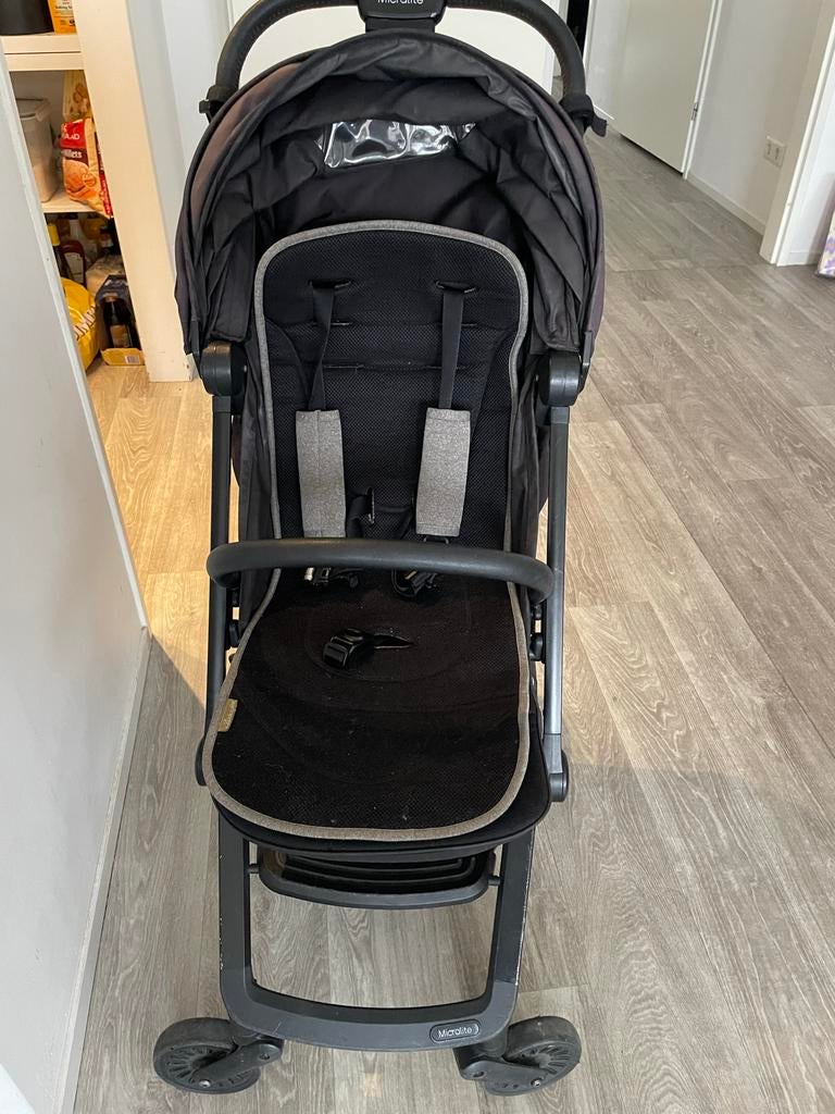 Micralite Fastfold buggy met voetenzak, Kinderen en Baby's, Kinderwagens en Combinaties, Gebruikt, Kinderwagen, Overige merken