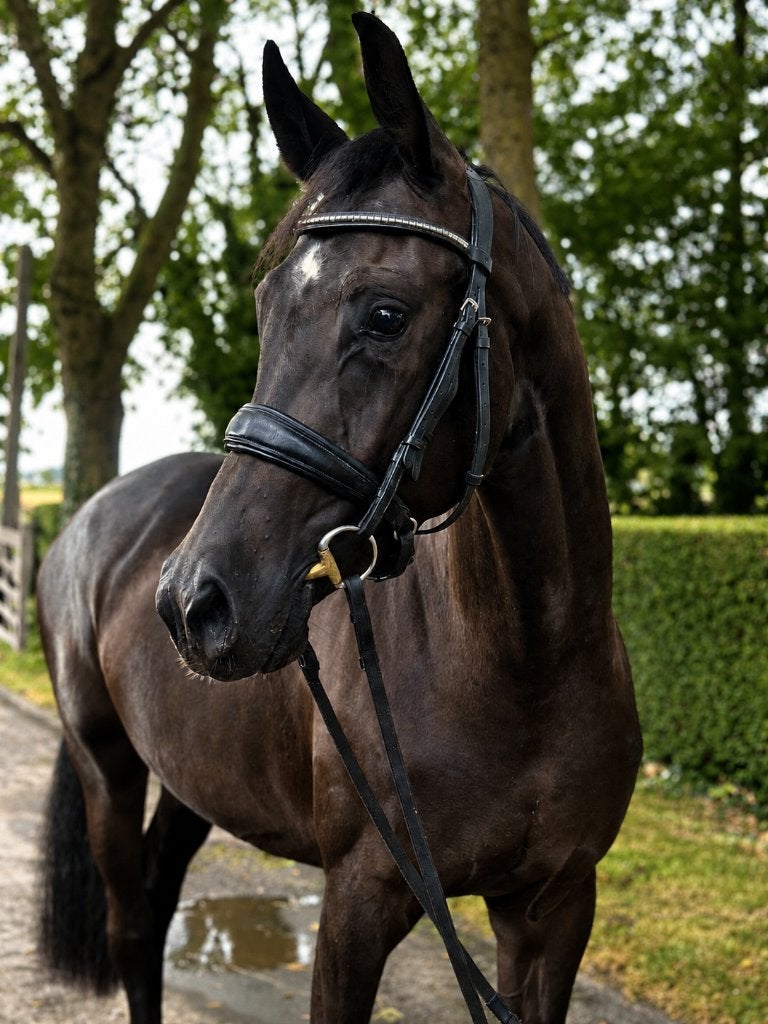 Te koop  3 JARIGE MERRIE, Merrie, Met stamboom, Dressuurpaard, 3 tot 6 jaar