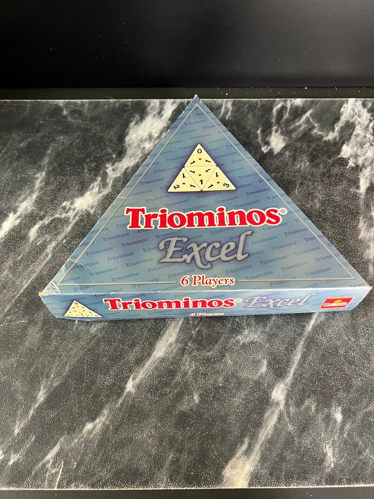 Goliath Triominos excels 6 personen, Ophalen of Verzenden, Zo goed als nieuw