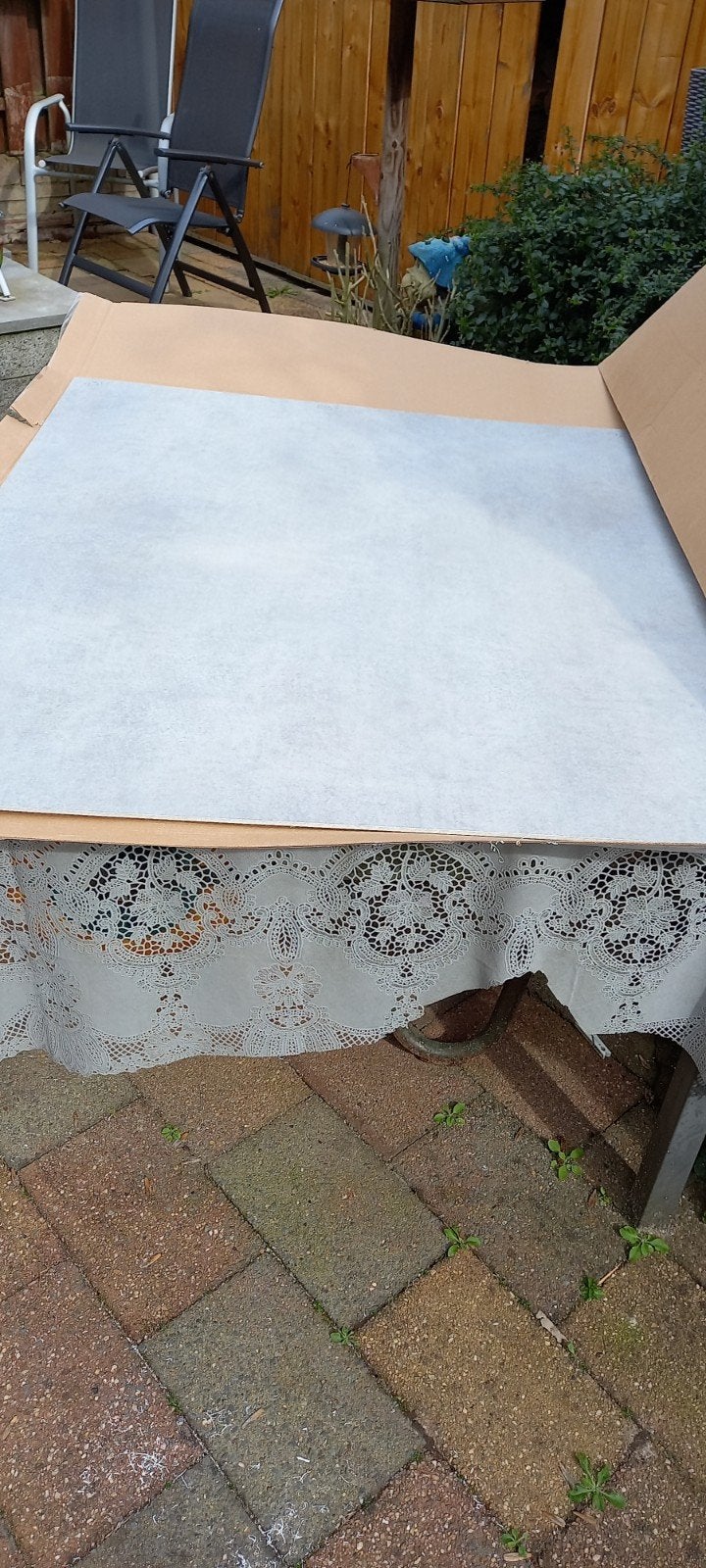 wand paneel.Lichtgrijs 90 x 110 cm Restant, Ophalen, 60 cm of meer, Nieuw, Minder dan 5 m²